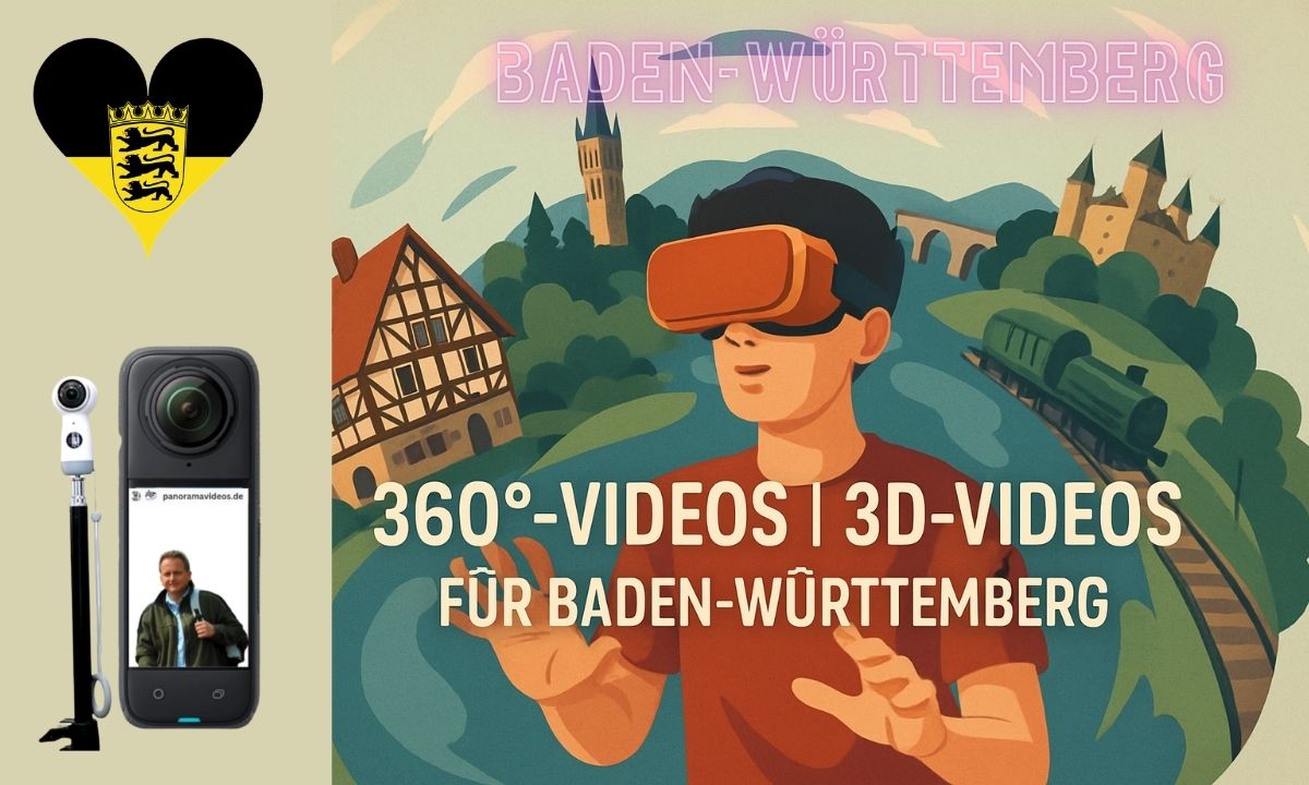 360° Panoramavideos für Baden-Württemberg